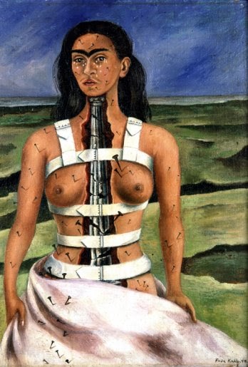 La columna rota (pintura), Frida Kahlo, 1944.