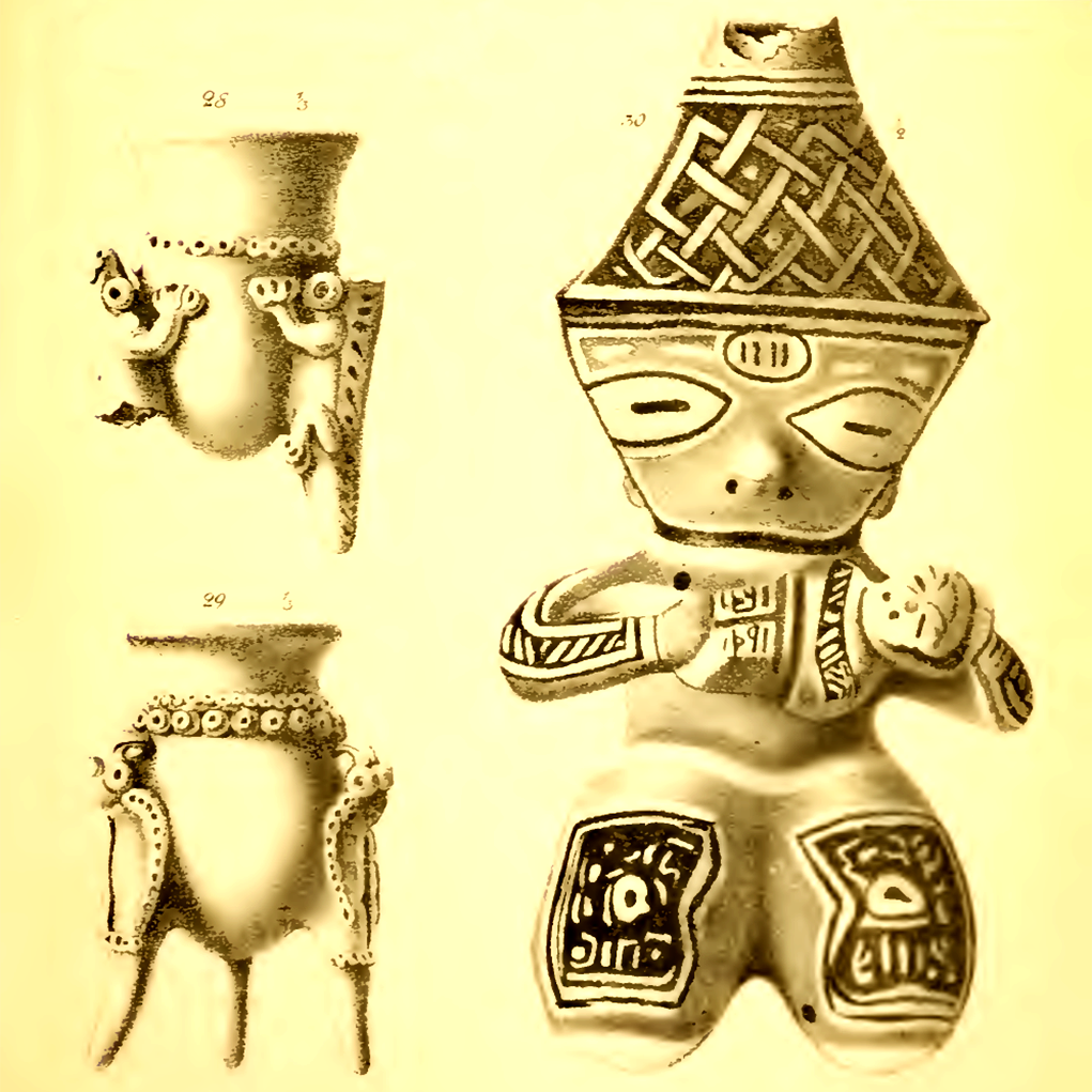 Fragmento de la lámina 4, colección de antigüedades, Museo de Bremen