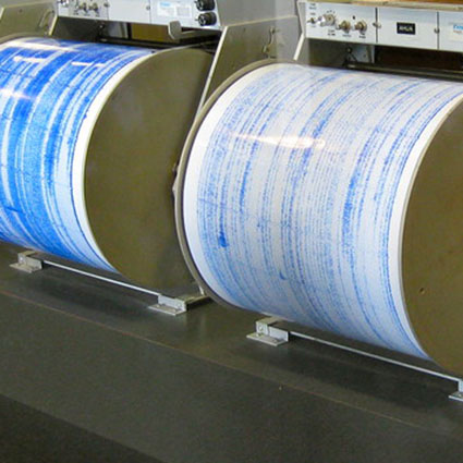 "Volcanoes’ Seismographs" by Rosa Say is licensed under CC BY-NC-ND 2.0