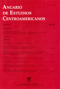 Anuario de Estudios Centroamericanos, Vol. 33-34 (2009-2010)