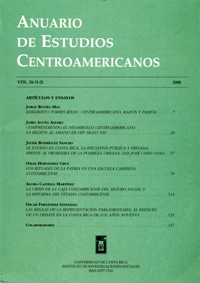 Anuario de Estudios Centroamericanos, Vol. 26 (2000)