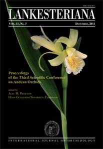 					Ver 2011: Lankesteriana: Volumen 11, Número 3
				