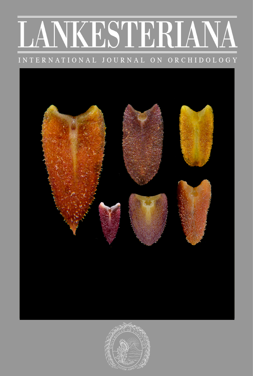 PDF) NEW SPECIES AND NOMENCLATURAL NOTES IN THE PLEUROTHALLIDINAE